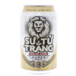 Cerveza White Lion de Vietnam, 330 ml, 4.8% ABV, de la Cervecería Masan, Lista para Usar - Product Image 3