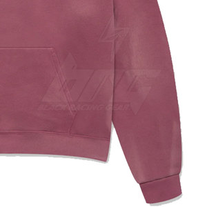 Couleur unie fabrication pakistanaise coton mélangé sweats à capuche nouveauté sweats à capuche fabriqués par des professionnels - Product Image 5