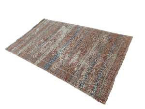 Juego de alfombras de lana anudadas a mano de tamaño personalizable de calidad superior Alfombra de pila alta Patrón abstracto Alfombras Adam antideslizantes de 12mm de espesor - Product Image 3