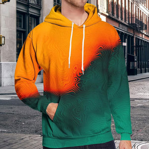 Sudadera con Capucha Unisex de Invierno, Informal, Estampada, 100% Poliéster, Transpirable, de Forro Polar - Product Image 3