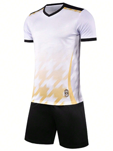 LIMOS SPORTS France Nouveau Design Maillots de Football Personnalisés pour Hommes Adultes de Qualité Supérieure Respirants 100% Polyester Manches Courtes Vente en Gros - Product Image 5