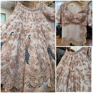 Lehenga Choli festif le plus vendu en Georgette et filet pour les mariages indiens et les événements culturels - Product Image 2