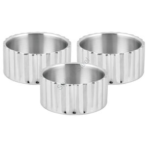 Ensemble de 3 bols droits à double paroi et à rayures - Product Image 2
