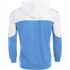 Men's Casual Sportswear Wholesale 100% Cotton Hoodie Long-Sleeved Breathable <b>Yoga</b> <b>Sweatshirt</b> for Running Plain Dyed for Winter - Product Image 3