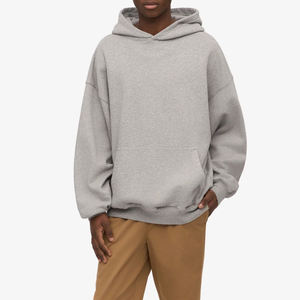 เสื้อมีฮู้ดโอเวอร์ไซส์ของผู้ชายทรงโอเวอร์ไซส์แบบกำหนดเองขายดีได้รับความนิยม - Product Image 5