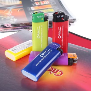 Encendedores de Cigarrillos de Butano Recargables Cricket, Encendedor de Plástico Portátil de Diseño Moderno con Logotipo OEM para Uso en Exteriores - Product Image 1