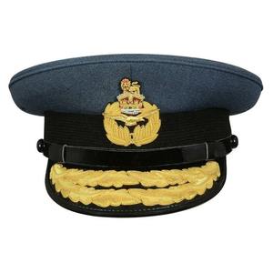 Color gris y negro Hecho a mano Producto personalizado Gorras de pico Uniformes ceremoniales Gorra de pico - Product Image 1