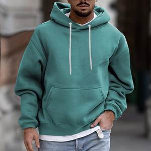 Sudaderas con capucha sudadera invierno Color sólido felpa abrigo cálido suéter de lana abrigo Casual bolsillo suéter otoño abrigo sudaderas con capucha - Product Image 1