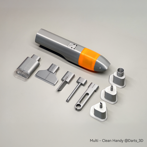 Aspiradora de Mano Ligera con Motor sin Escobillas, Kit de Aspiradora Húmeda y Seca para Hogar, Auto y Hotel, con Batería USB - Product Image 1