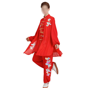 Servicio OEM uniforme de Kung Fu de artes marciales último producto nuevo diseño mujeres uniforme de Kung Fu - Product Image 6