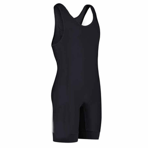 Vente en gros confortable respirant tricoté décontracté hommes lutte Singlet sur mesure de haute qualité Cool Design - Product Image 3