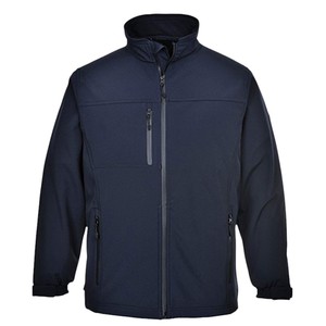 Chaqueta Softshell de alta calidad, chaqueta cortavientos con logotipo personalizado cálido de invierno, chaqueta Softshell impermeable para hombre - Product Image 6