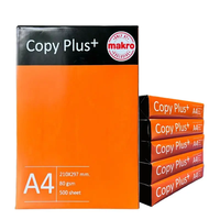 Papel de Copia COPY PLUS A4 Blanco 80 Gsm, 500 Hojas/Paquete, 5 Paquetes, Hecho en Tailandia