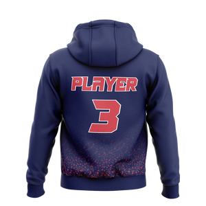 เสื้อมีฮู้ดไซส์ใหญ่3D สำหรับผู้ชายเสื้อกันหนาวแนวสตรีทเสื้อฮู้ดปักลายนูนพิมพ์ซับลิเมชันโพลีเอสเตอร์กำหนดโลโก้ได้เอง - Product Image 4