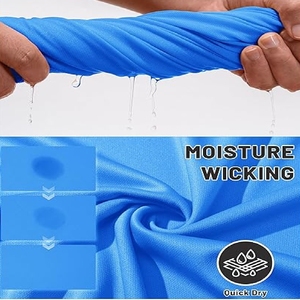 Polo bleu ciel, vêtements décontractés, tenue d'été, taille et design personnalisés, prix de gros pas cher - Product Image 6
