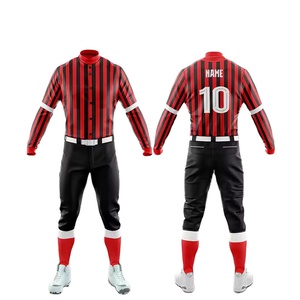 Diseña Tu Propio Uniforme de Béisbol al Por Mayor, Precio Razonable, Uniforme de Béisbol Transpirable en Oferta de Alexandria Industries - Product Image 1