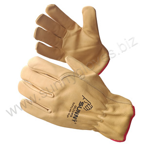 Gants de travail à usage général pour hommes, soudage de sécurité, construction, pilote de travail en cuir, gants à main pour hommes - Product Image 4