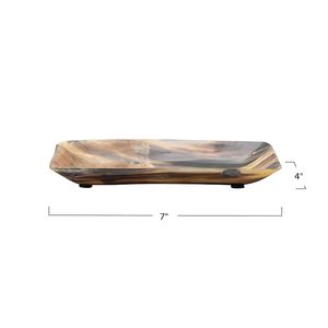 ถาดฮอร์นควายสำหรับเสิร์ฟอาหารฮอร์นทำมือสำหรับแขกผู้เข้าพัก - Product Image 5