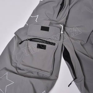Venta al por mayor personalizado hombres holgados de esquí pantalones de nieve impermeable transpirable invierno Snowboard pantalones de esquí con cremallera bolsillos pantalones de esquí para Unisex - Product Image 4