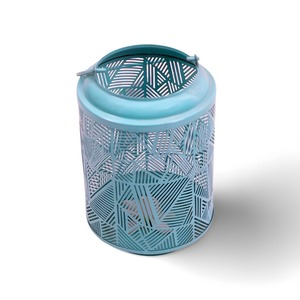 Metal Lanterns Jar for Living Rooms Modern Handmade Lanterns Home Decorations <b>Candle</b> Light <b>Dinner</b> - Product Image 2