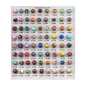 2024 Unique Collection of 12mm to 25 mm Murano Lampwork Glass Beads for Jewelry Making Available in Different Colors