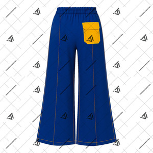 Vente en gros Vêtements de sororité grecs Sigma Gamma Rho Pantalon cargo large brodé Accessoires grecs - Product Image 2