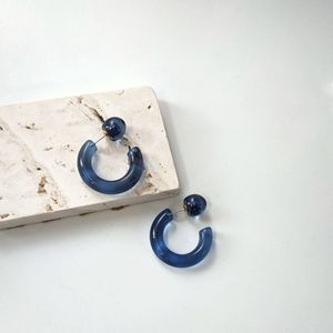 Premium MOHSIN HANDICRAFTS Unique Inlaid Resin Crafts Durable Handicraft Round <b>Earrings</b> - Product Image 2