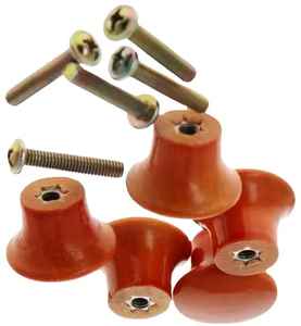 Tiradores de perilla de cocina, tiradores de muebles modernos de madera redondos personalizados, tiradores de puerta de armario a precio barato - Product Image 2