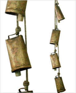 Kits for Wedding Mandap Pipe Drape Decoration Iron Bells <b>Backdrop</b> <b>with</b> Hanging Decor for Events - Product Image 5
