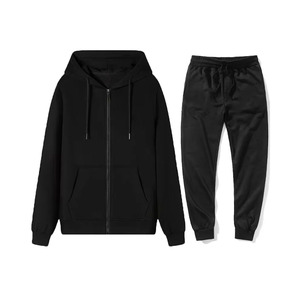 Chándal personalizado OEM y ODM, conjuntos de chándales de alta calidad para hombre, chándal unisex con cremallera serigrafiada - Product Image 4