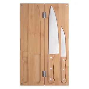 Set di Coltelli in Bambù Sostenibile Sanjo, Merchandising Ecologico - Product Image 2