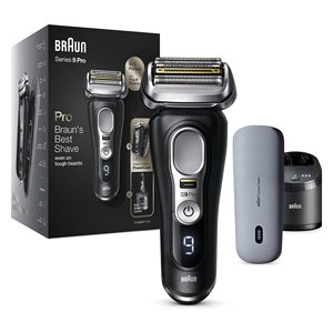 Mini Afeitadora Eléctrica Inteligente Inalámbrica de Cinco Cuchillas, Afeitadora en Seco y Húmedo, Resistente al Agua IPX7, Sistema de Limpieza Inteligente, Estuche de Viaje para Uso Corporal - Product Image 1