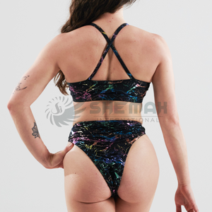 Short de pole dance de haute qualité avec poignée extensible et respirabilité Parfait pour le freestyle Coupe durable et confortable à vendre - Product Image 6