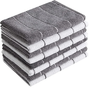 Serviettes de cuisine personnalisées 100% coton biologique à séchage rapide, antiadhésives, haute qualité, réutilisables, certificat GOTS - Product Image 1