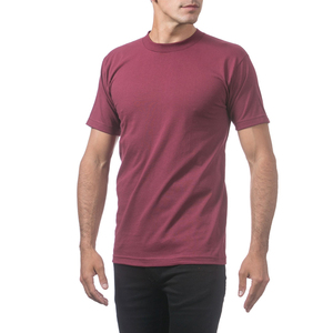 T-shirts à imprimés personnalisés en coton épais et coupe ajustée pour hommes T-shirt de piste en trois mélanges T-shirt classique pour hommes, 100% coton biologique - Product Image 2