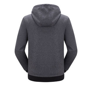 Sudaderas con capucha transpirables de fábrica de último diseño para hombre Sudaderas con capucha cómodas y elegantes de tela de algodón 100% para venta en línea - Product Image 3