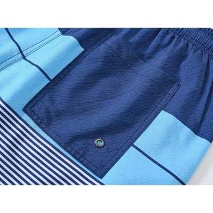 Kivotech-Pantalones cortos de playa de malla personalizados para hombre, pantalones cortos sueltos de malla de poliéster, con bolsillo y cremallera - Product Image 2