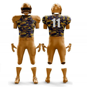 Uniforme de football américain pour une performance athlétique améliorée avec un soutien musculaire adapté à la compression pendant les longs matchs - Product Image 3