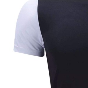 Camiseta de fútbol duradera de 100% poliéster para hombre, antiarrugas, antibacteriano, secado rápido, colores personalizables/logotipos, venta al por mayor disponible - Product Image 5
