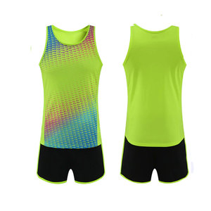 Uniforme de Atletismo Ligero para Hombre, Color Sólido, Material de Poliéster Premium, Uniforme de Atletismo de Alta Calidad para Hombre - Product Image 2