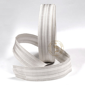 Dentelle extensible de 2 pouces de haute qualité | Dentelle de tresse argentée et dorée personnalisée de qualité supérieure pour uniformes de cérémonie - Product Image 6