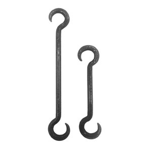 Hand Forged Twisted <b>S</b> <b>Hook</b>, Wrought Iron Handmade heavy Duty <b>S</b> <b>Hook</b> for Hanging Plants, Pots, Kitchen Utensil Hanging <b>Hooks</b> - Product Image 5