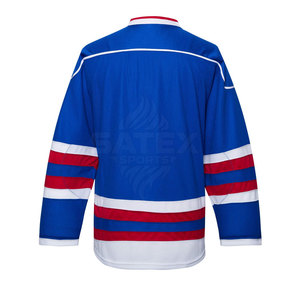 High Quality Design Quick Dry Breathable Men Ice Hockey Jersey 100% Polyester Sports Wear 2025 - Product Image 2