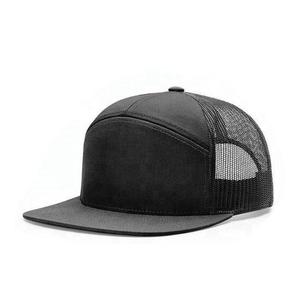 Venta al por mayor personalizado adulto 6 paneles de cuero parche Logo perfil bajo Richardson 112 malla Snap Back gorra de camionero sombrero - Product Image 6
