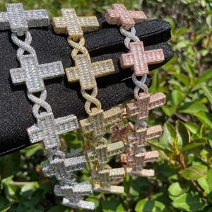 Infinity Linked Iced Out Hip Hop Collar de lujo - Product Image 4