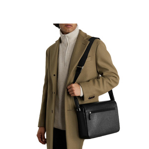 Sac de messager en cuir véritable de haute qualité pour femmes sac à bandoulière tissé à la mode Simple directement de l'usine - Product Image 1
