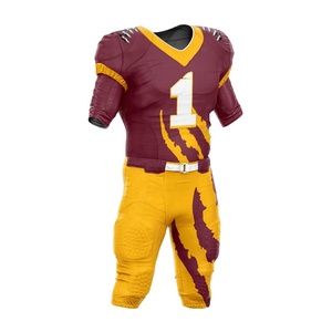 Uniforme de football américain à sublimation pour homme, nouveau design, bon marché, vente en gros - Product Image 2