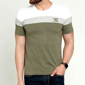 Camisetas de diseño único de moda para hombres Camisetas cómodas para hombres Ropa de verano 100% Camisetas de algodón para hombres - Product Image 1