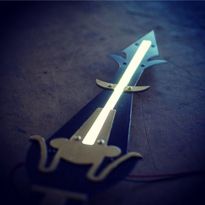 Aiguilles d'horloge lumineuses de haute qualité fabriquées en Italie pour grande horloge, méthode LED RGB, utilisation intérieure/extérieure, conception personnalisée - Product Image 3