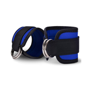 Correas de tobillo transpirables suaves de neopreno para máquina de Cable soporte de pierna gimnasio Fitness Wear Unisex - Product Image 2